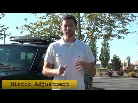 how to adjust car mirrors
