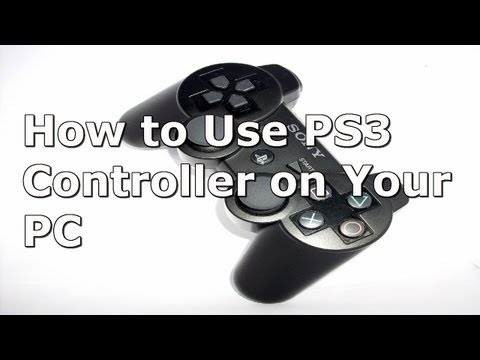how to use playstation 3 controller on pc