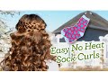 Sock Curls | Easy No-Heat Hairstyles