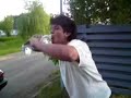 Zulle drikker vand