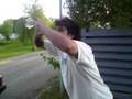 Zulle drikker vand