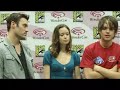 i was fortunate enough to interview  summer glau, thomas dekker and brian austin green before their wondercon  session for their tv show, terminator: the sarah connor chronicles.

check out the show on the fox network or watch it online on hulu.com.

produced by: christopher t. fong / the san francisco chronicle

www.sfgate.com