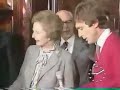 a 'birthday surprise' for margaret thatcher on tvam