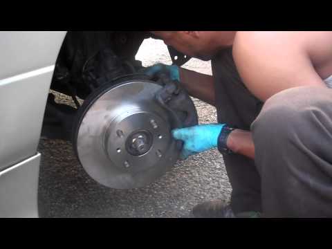 How to change brakes on an Infinitii G20