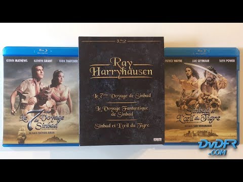 Unboxing : Coffret Blu-ray Sinbad / Ray Harryhausen