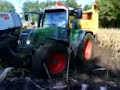 Fendt 716 bijna vast