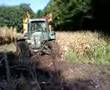 Fendt 716 bijna vast