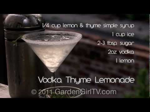 how to make a vodka lemon