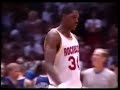 Hakeem Olajuwon block on John Starks - 1994 NBA Finals