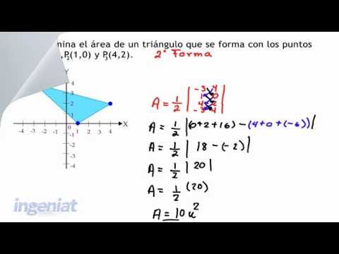 UDEM LEC 19.5 E01 Área de polígonos en el plano cartesiano