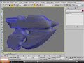 3ds max Model Wireframe Render Tutorial