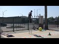 Freestanding Ladder with Some Hat Tricks