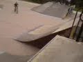 Jack falling of down millenium Skatepark Maidstone