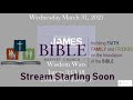 Wednesday March 31, 2021