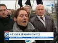 Protest przeciwko budowie spalarni odpadow w Krakowie Protest przeciwko budowie spalarni odpadow w Krakowie