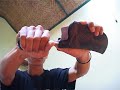 Presentation of Bendo knife from Bali