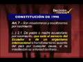 Ecuador Nueva Constitucion Articulos Sobre los Imigrantes