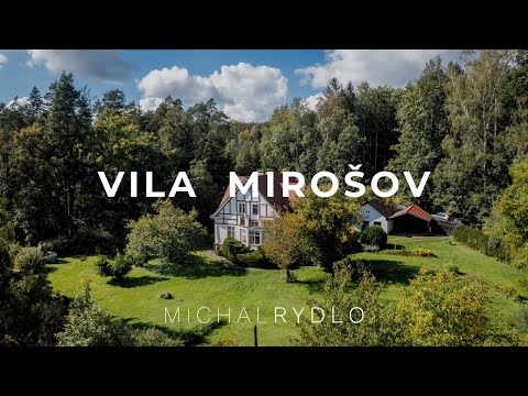 Video Vícegenerační vila (350 m2) u Brdských lesů (pozemek 5260 m2) - Mirošov