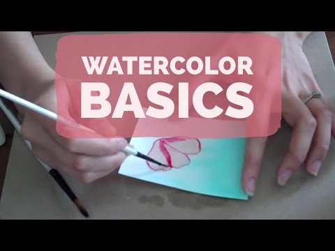 how to water paint