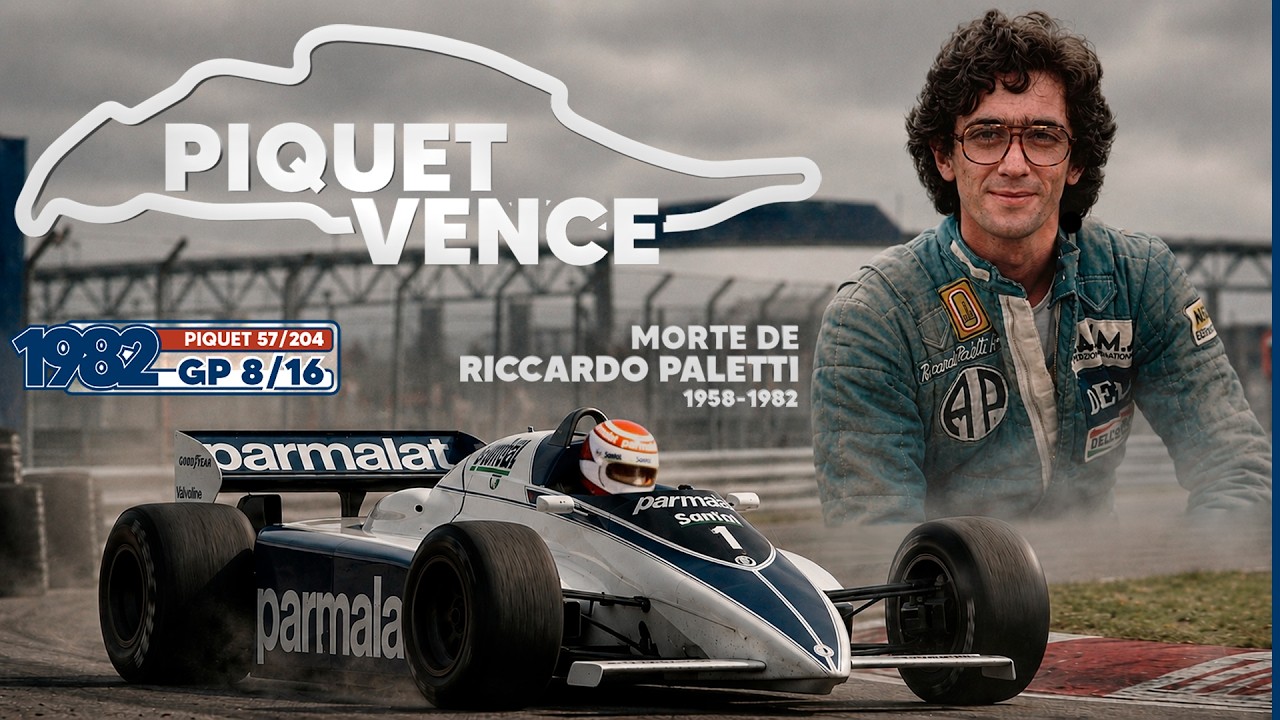 A vitória de PIQUET foi ofuscada pela tragédia de PALETTI - GP do Canadá 1982