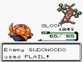 Pokemon Crystal - Sudowoodo Battle