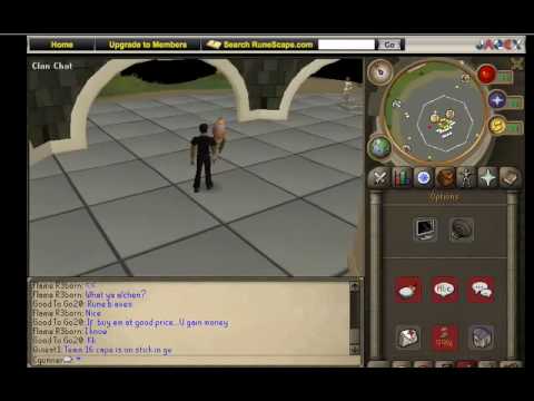 I Hacked Cgunner! (Dropping 595M) -Runescape