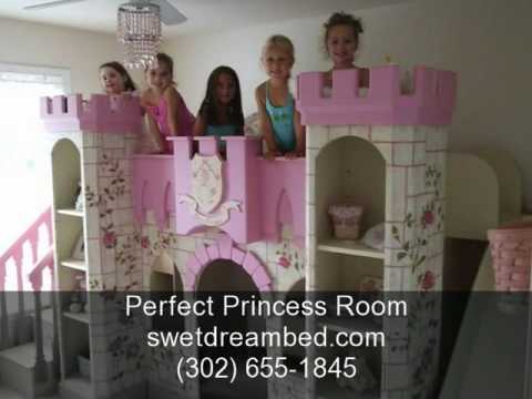 Household decoration, furniture, girls Princess Princess Princess Beds - YouTube
