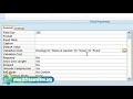 Access 2007: Entering and Editing Data in Tables