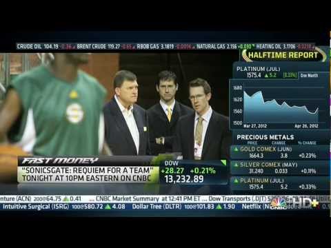 sonicsgate - CNBC Fast Money discusses the national release of