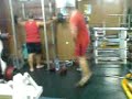 Bailando central en GYM Bailando central en GYM