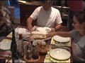 Cleaning Fish, Having Dinner