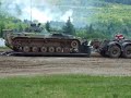 Loading of BMP-2 on the Tatra T-815 Loading of BMP-2 on the Tatra T-815