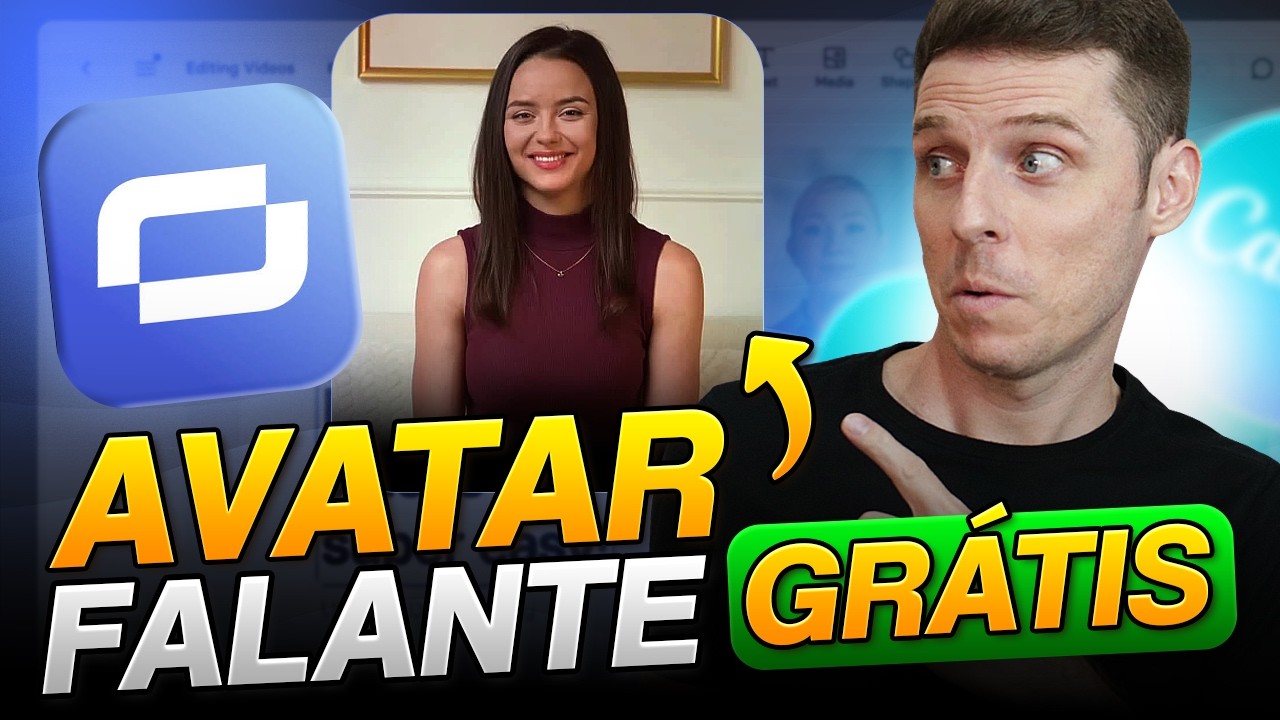 Avatar Falante com IA - Qual Ferramenta REALMENTE Funciona Grátis?