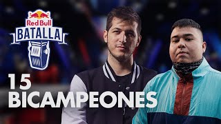 LOS 15 BICAMPEONES DE RED BULL