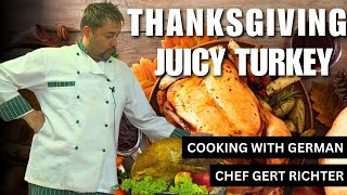 Succulent Turkey with Chef Gert Richter&rsquo;s Signature Chestnut Stuffing