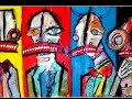 1983 Matt Sesow, kid band 'the outcasts' . current paintings