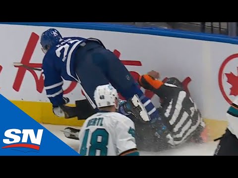 Ondrej Kase Scores On Breakaway For First As Maple Leaf, Collides With Referee After Goal