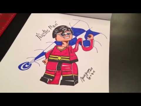 how to draw dc superheroes