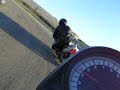 SV 650 + CBR 1100 XX in un piccolo kartodromo