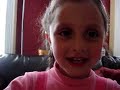 Isabella before her Backyardigans Ballet Recital!