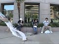 slit-scan people - raw footage