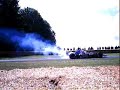 Mclaren F1 car does a Burnout Mclaren F1 car does a Burnout