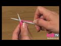 How to Knit Stitch and Garter Stitch - Quick and Easy Tutorial