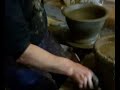 el artesano taller de alfareria en el torno