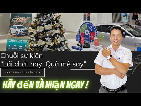 Lái thử nhận quà-Mua xe quà khủng |Hòa Review Subaru- 0933 460 777|