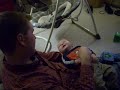 Daddy making Sam laugh.MOV