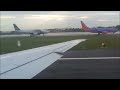 Great Delta MD-90 Take off at Boston (with live ATC)