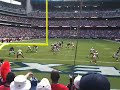 Steve Slaton td vs 49ers