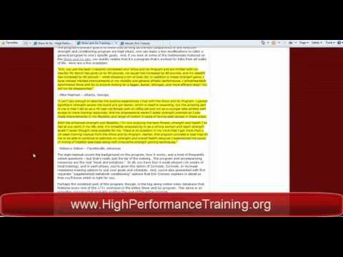 Show and Go Training by Eric Cressey - Review by High Performance Training