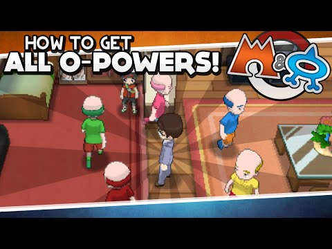 how to upgrade o powers pokemon